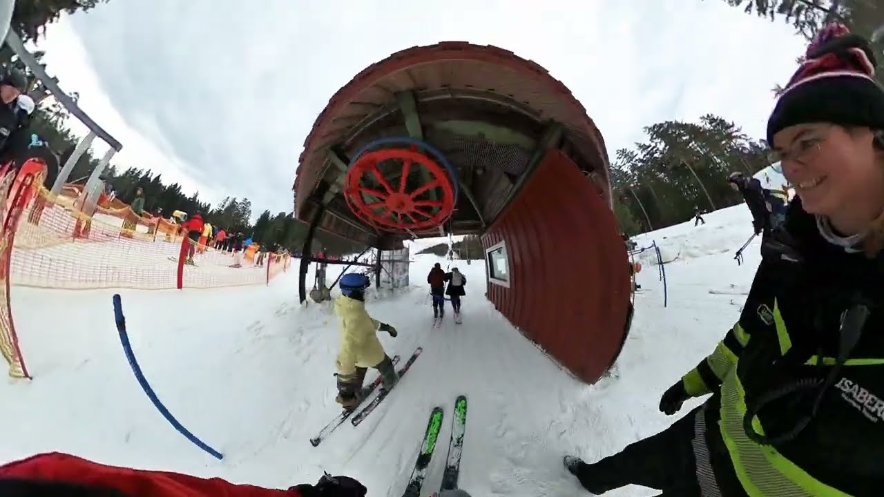 På Isaberg en solig härlig dag 🌞 ⛷️ 