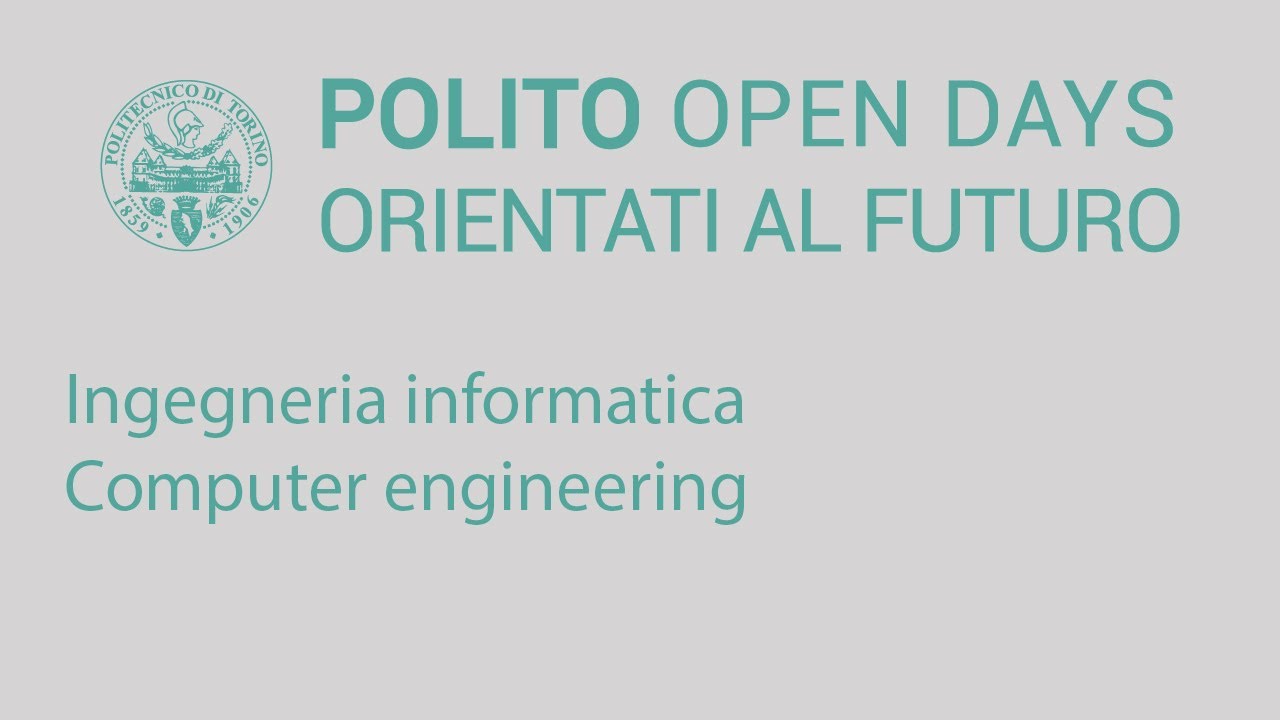 🇮🇹 Ingegneria informatica / Computer engineering