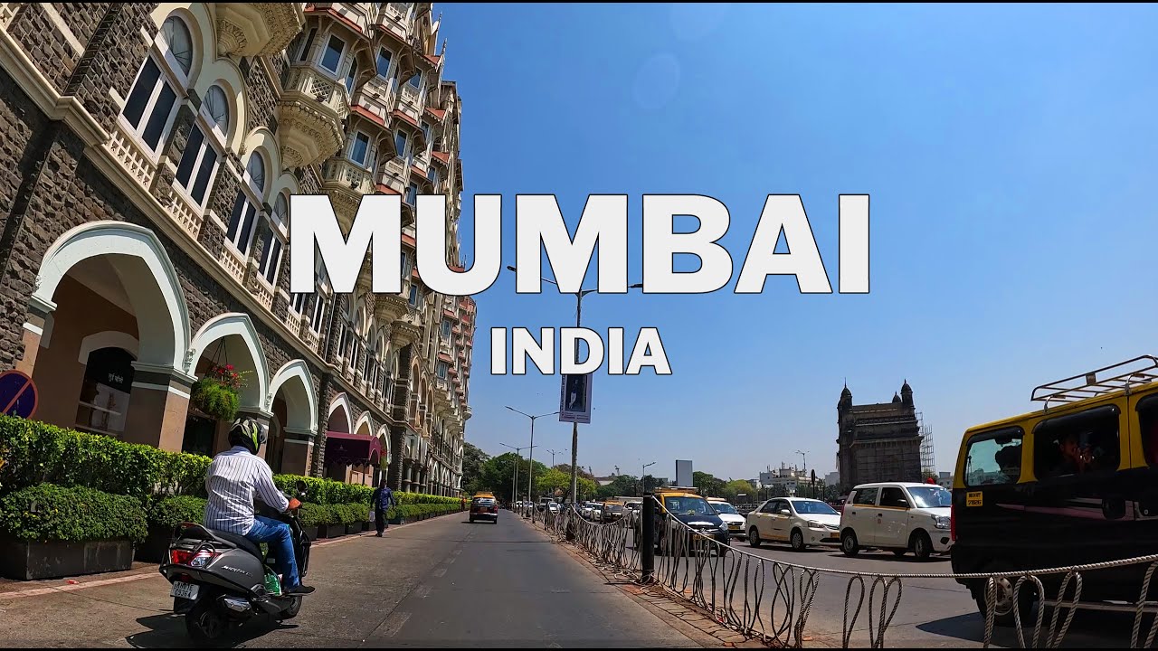 Mumbai, India - Driving Tour 4K