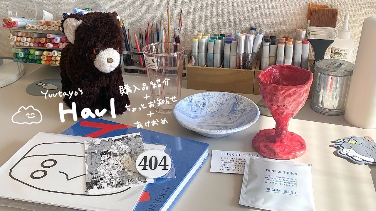 𝘃𝗹𝗼𝗴 ⚐┇はじめての購入品紹介・最後にギリギリのお知らせ・akeome