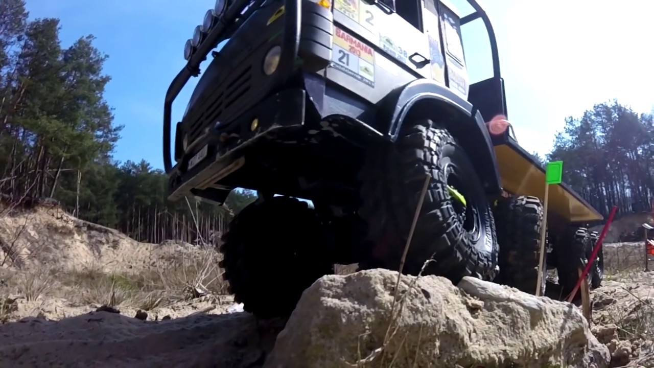 Scale RC Trial Wilga 2017 Kamaz Ural MAN Praga Toyota Jeep D90 Ford Poland