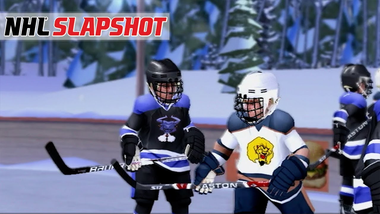 ИЗ PEEWEE В PRO №1 *ПЕРВАЯ ИГРА РАСТИ* (NHL Slapshot Wii)