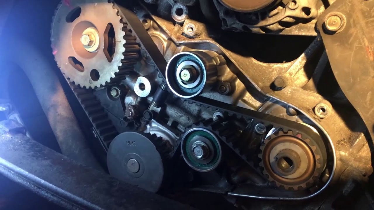 How to replace timing belt/water pump for a Honda Acty (E07A Engine)