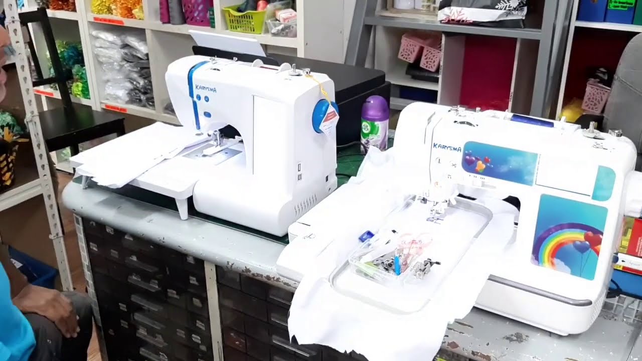 Mesin Sulaman berkomputer Karysma ks950 dan ks-Es5