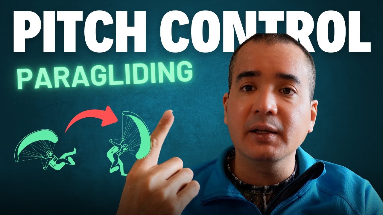 How to control PITCH in a paraglider