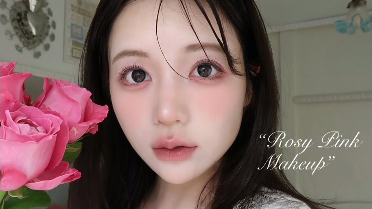 【𝙈𝙖𝙠𝙚𝙪𝙥】落ち着いたローズピンクメイク♡