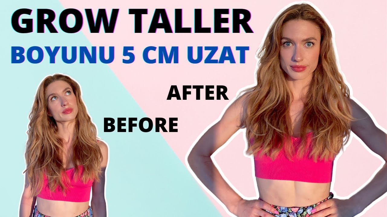 How to Grow Taller? En Etkili Boy Uzatma Egzersizleri | Boyunu 5cm Uzat! Stretches to Grow 2 Inches