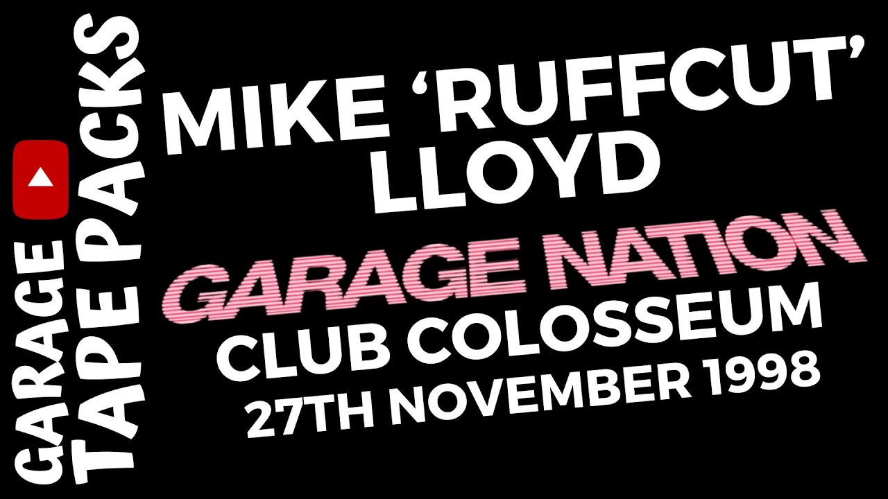 Mike 'RuffCut' Lloyd | Garage Nation | 27th November 1998 | UK Garage Mix