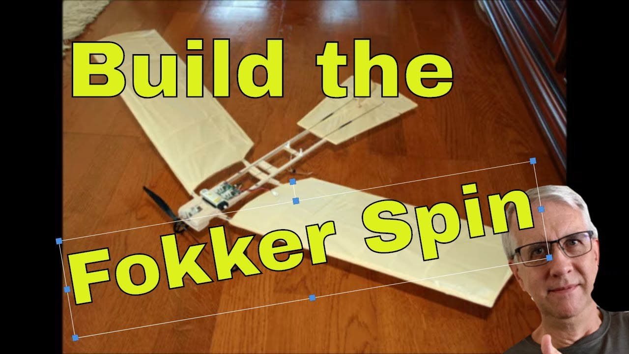 How to Build the Fokker Spin RC Model Airplane | Prototype