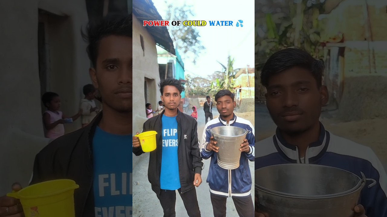 🤣power of the water 💦 