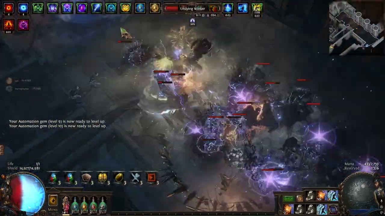 incinerate of v vs wave 15