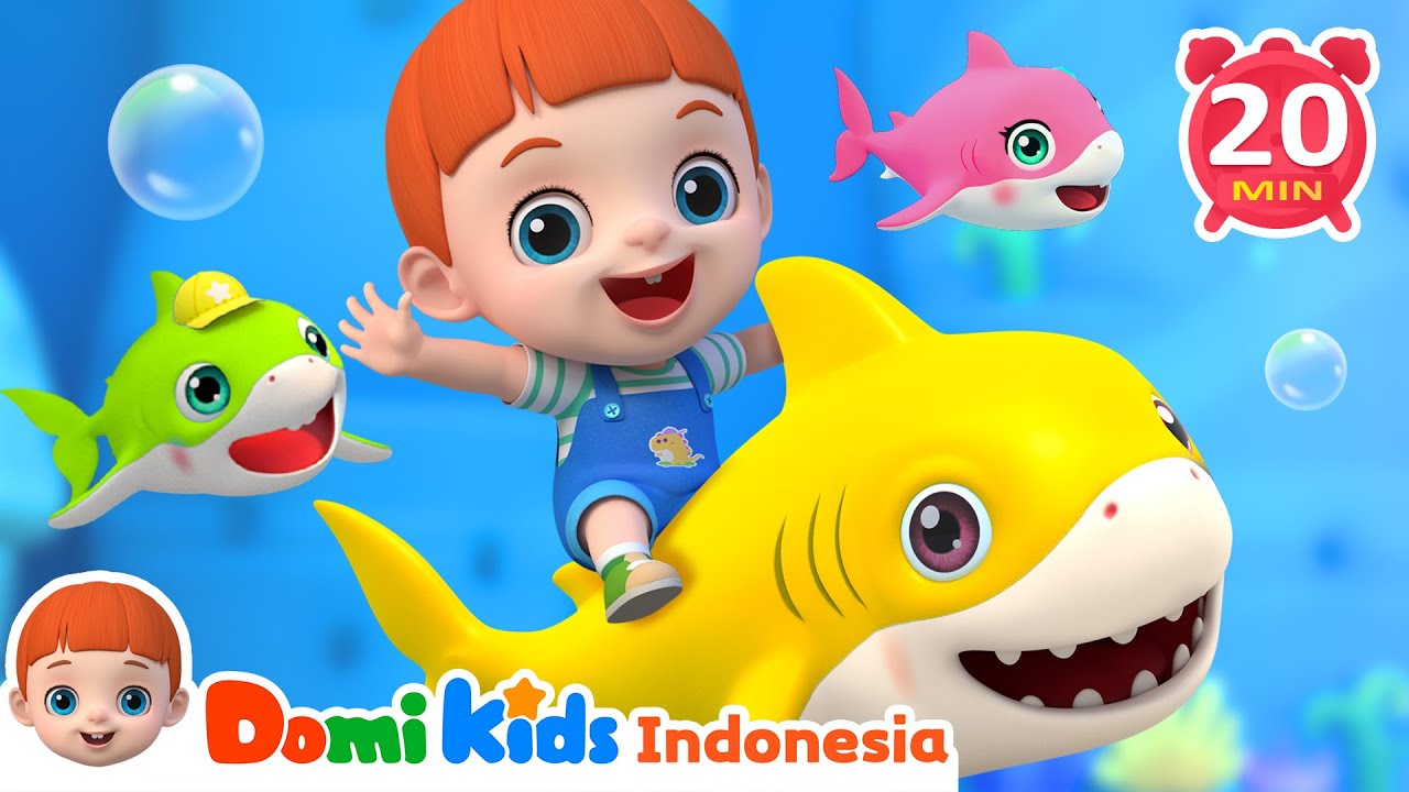Bayi Hiu | Domi Kids Kumpulan Lagu Pesta Anak-anak | Cerita & Lagu Anak-anak