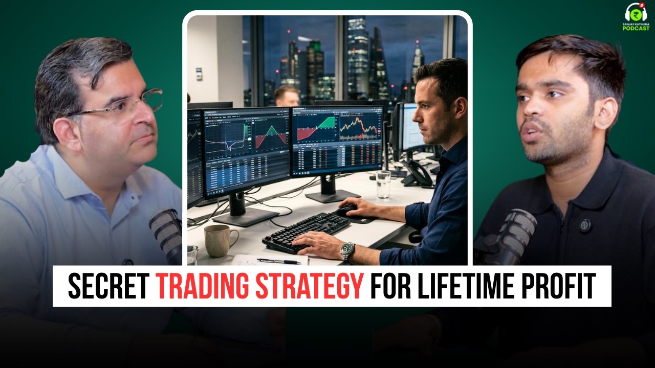 Secret Trading Strategy for Lifetime Profit | Ft. Manish Maheshwari | Sanjay Kathuria Podcast Clips