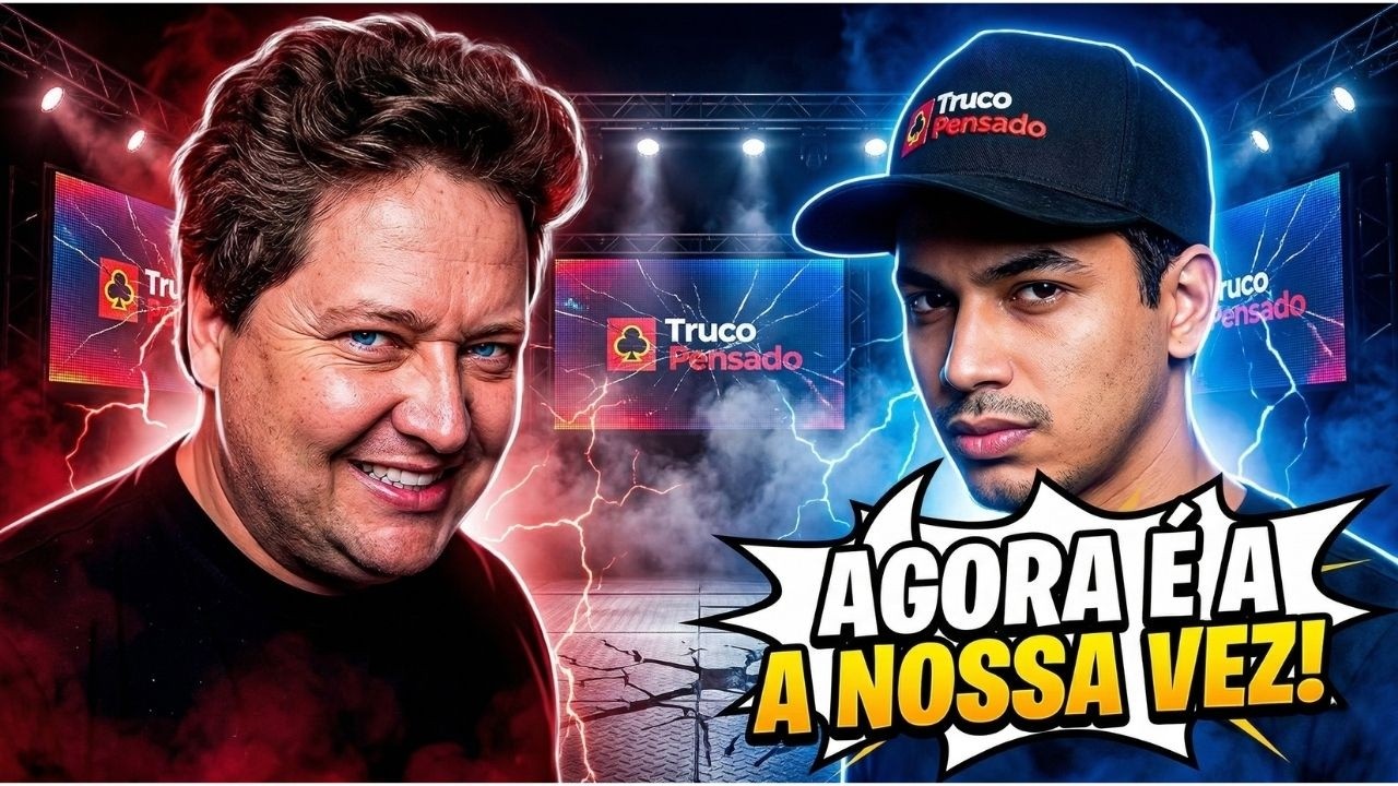 REVANCHE DE TRUCO VALENDO $500,00 (MELHOR DE 3) Truco Pensado x Lamarcas