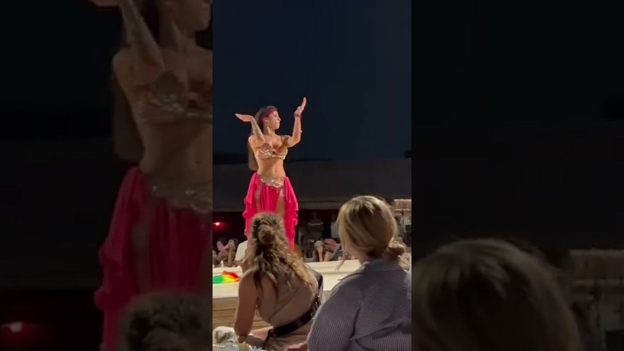 Traditional Dance Captured from Evening Desert Camp