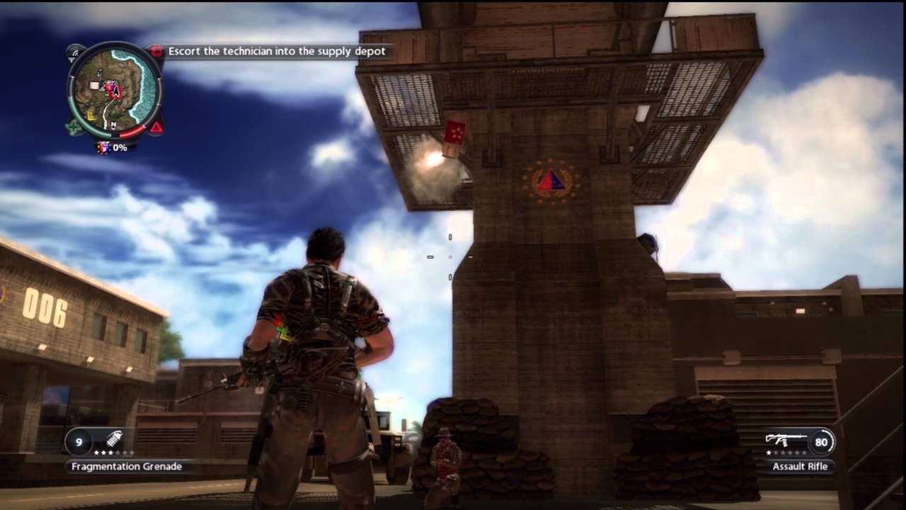 Just Cause 2 - Stronghold Takeover - A Second Amendment