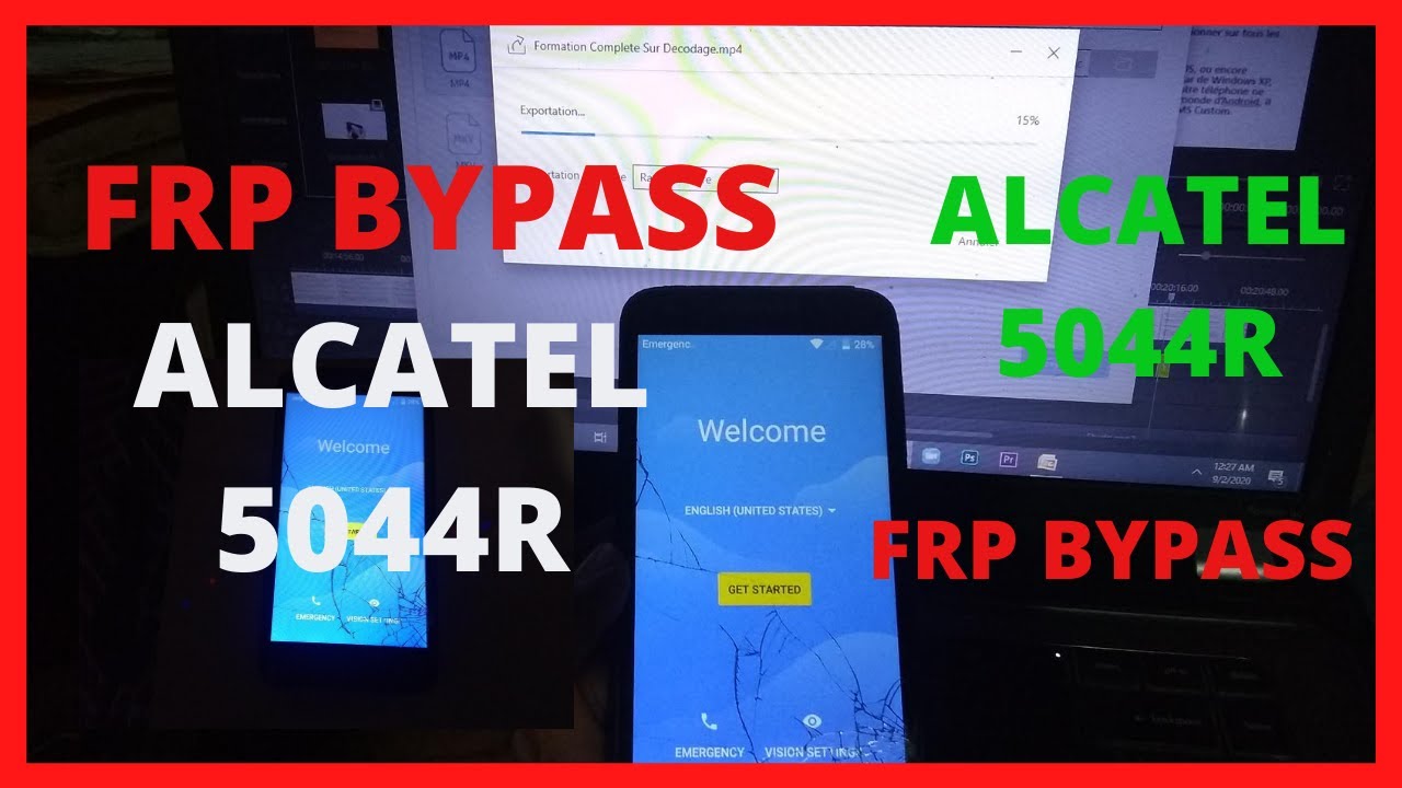 ALCATEL 5044R Frp Bypass account google (alcatel ideal2 bypass google) aydi alcatel | bct