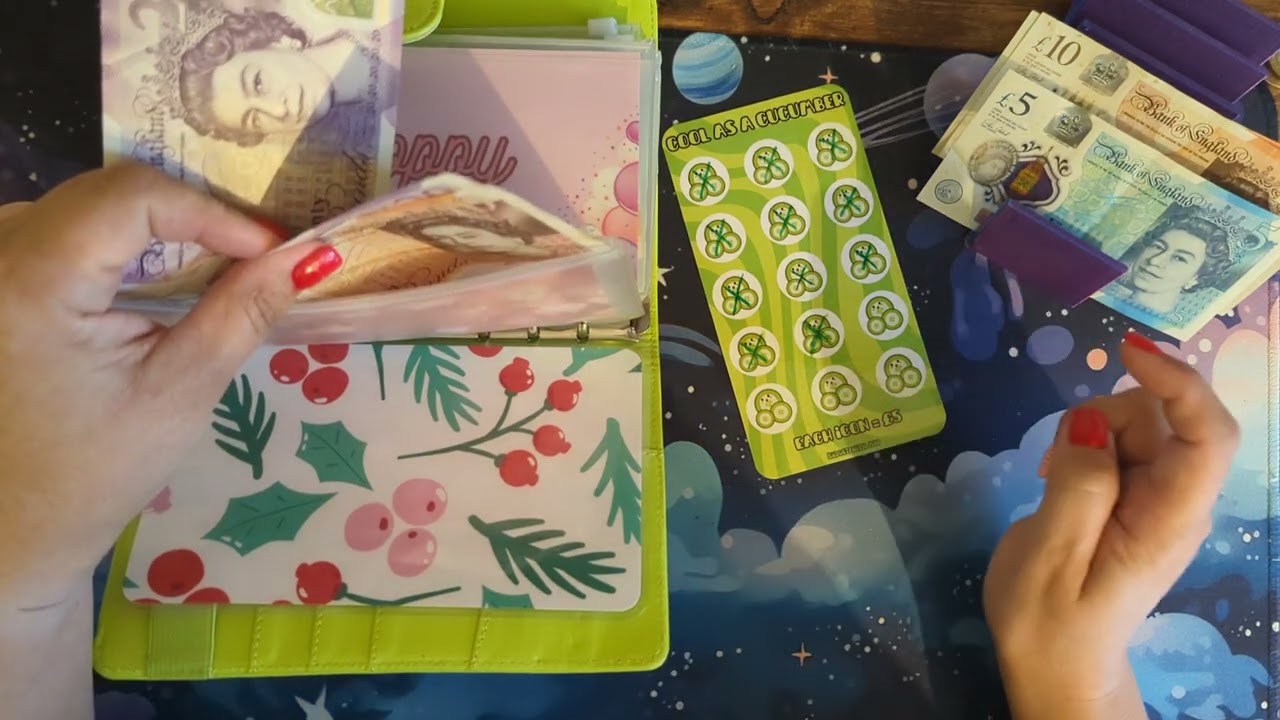 Cash Stuffing £80 | UK Cash Stuffer