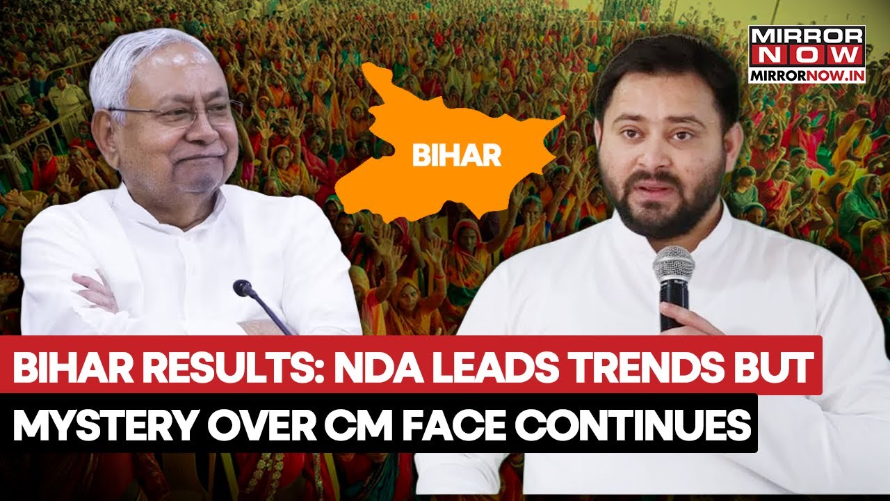 Bihar Election Results: NDA Takes Massive Lead In Early Trends But Suspense Remains Over CM Face?