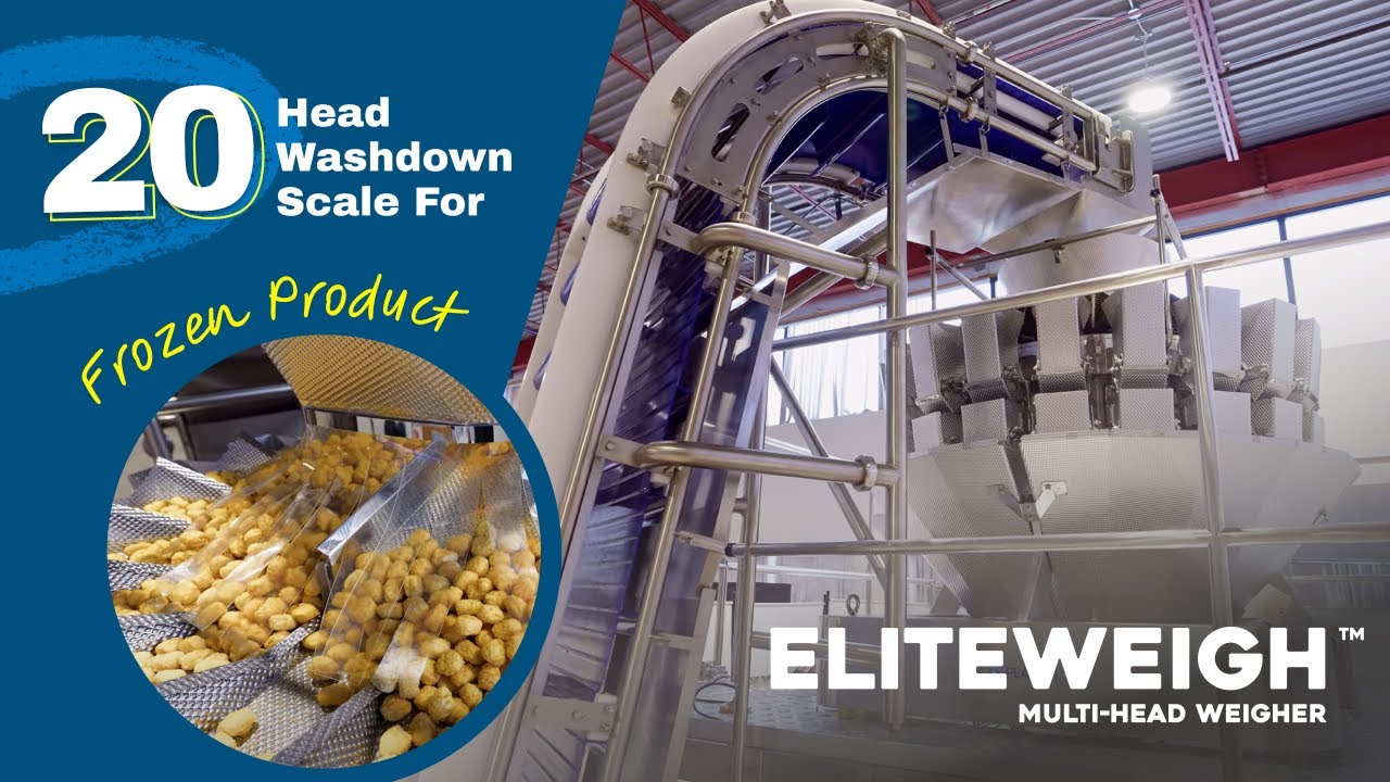 20-Head Washdown Eliteweigh - Built for Frozen Products
