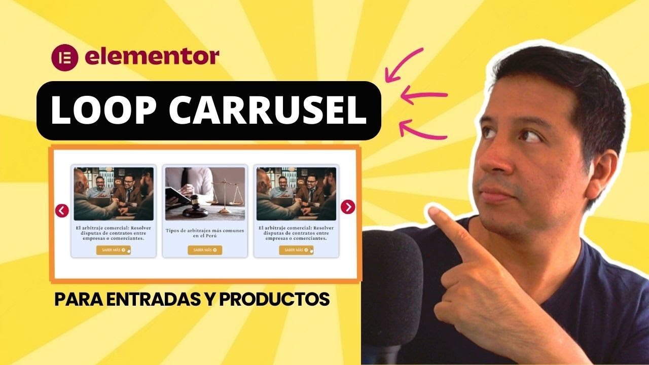 Crear Loop Carrusel y  Loop Item (Grid) Con Elementor Pro 2024