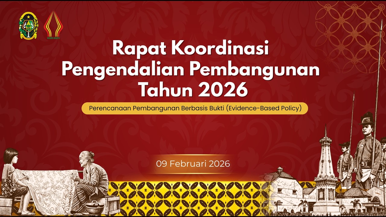 RAPAT KOORDINASI PENGENDALIAN PEMBANGUNAN TAHUN 2026