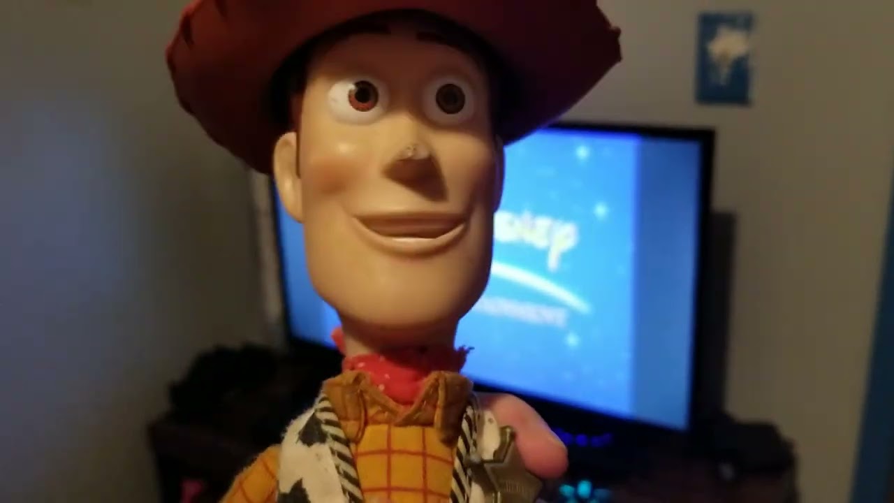 Woody Watches The Disney DVD Logo
