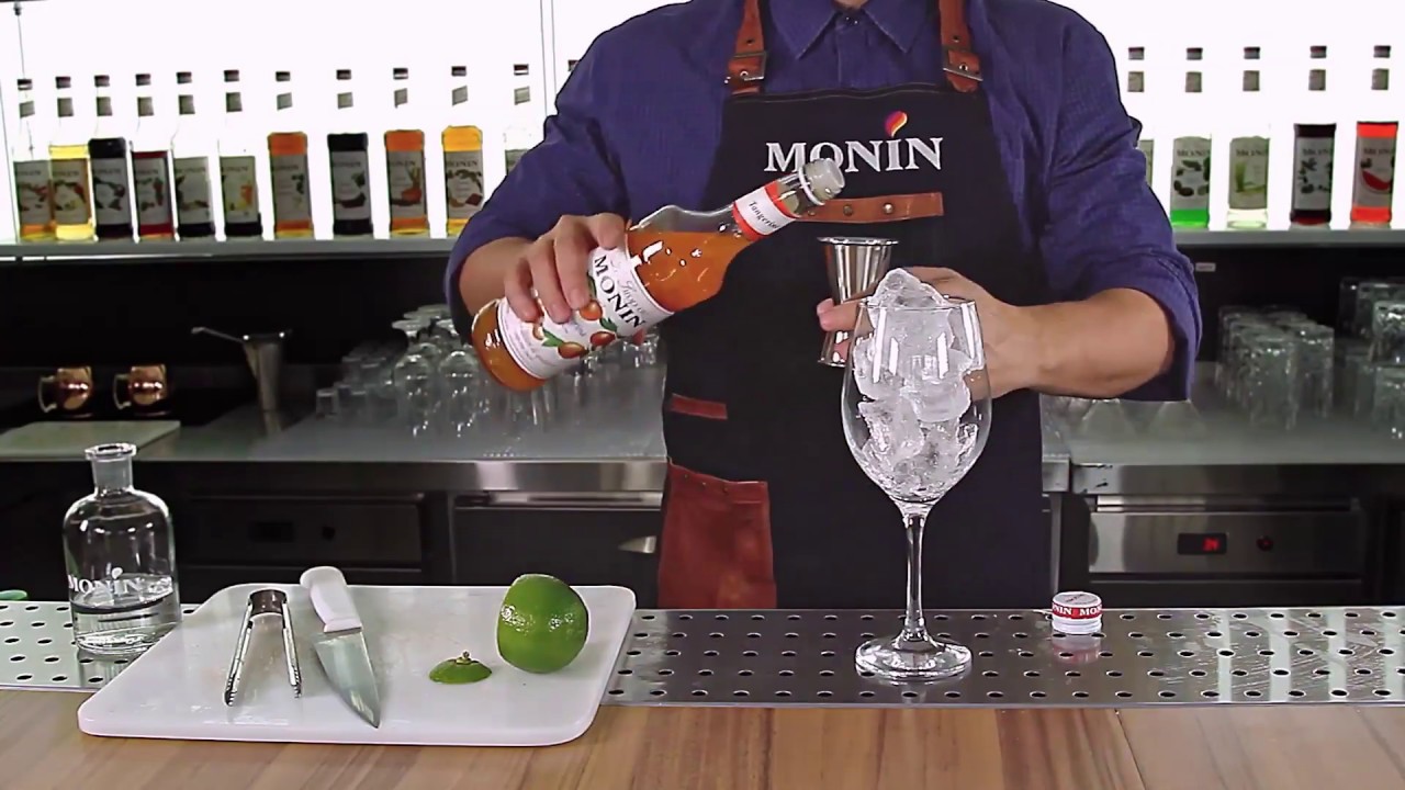 Receitas da Costi - Gin T&ocirc;nica Tangerina Monin