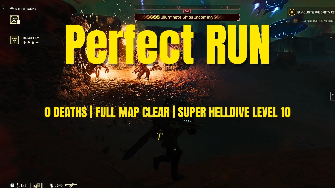 My Life for Super Earth (But I Kept It Anyway): Level 10 Perfect Run