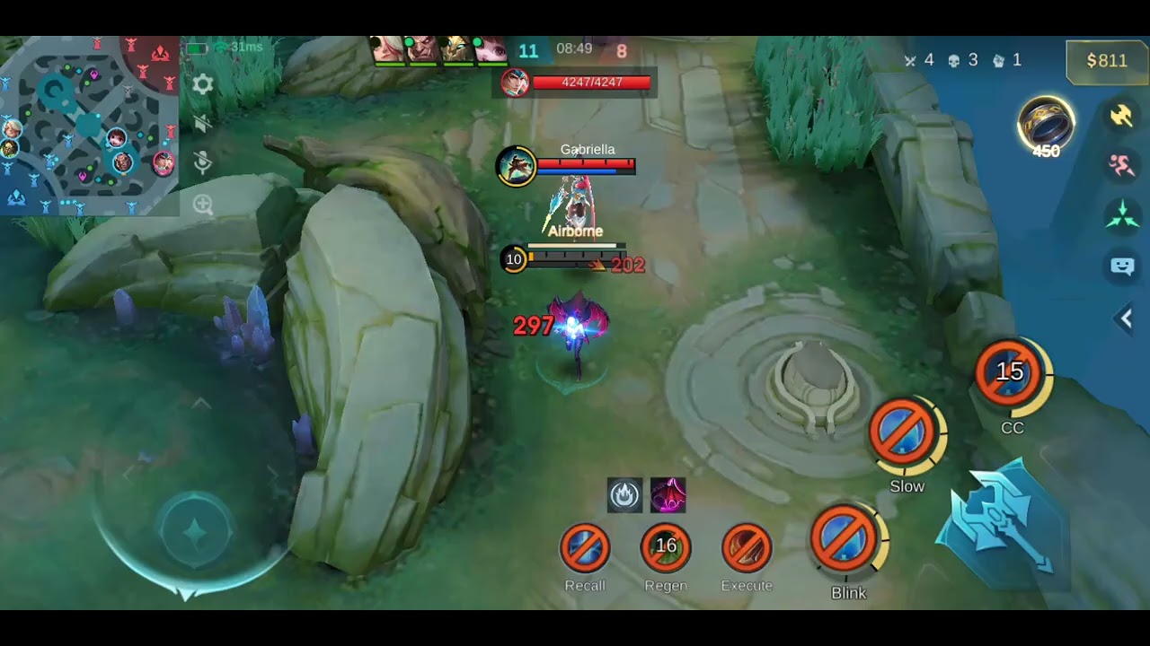 Pertama kali cobain mobile legends guys!! Maaf kalau agak noob!😅