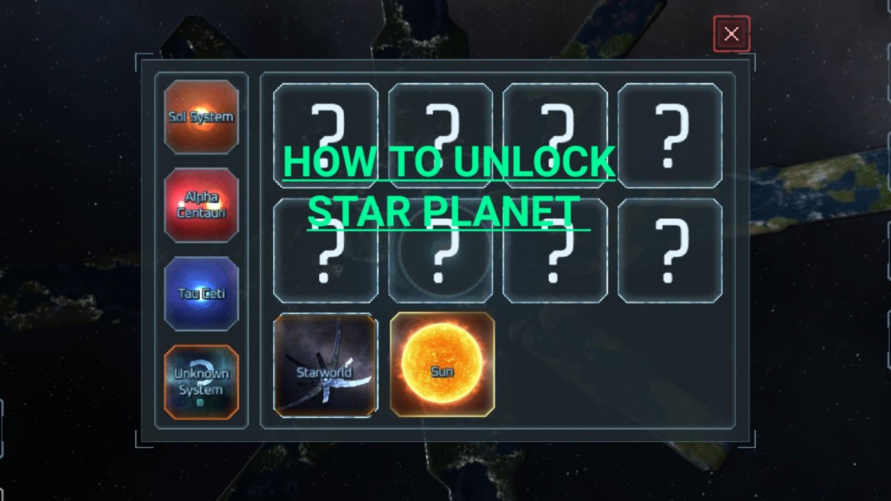HOW TO UNLOCK NEW STAR PLANET IN SOLAR SMASH||@Suban gaming