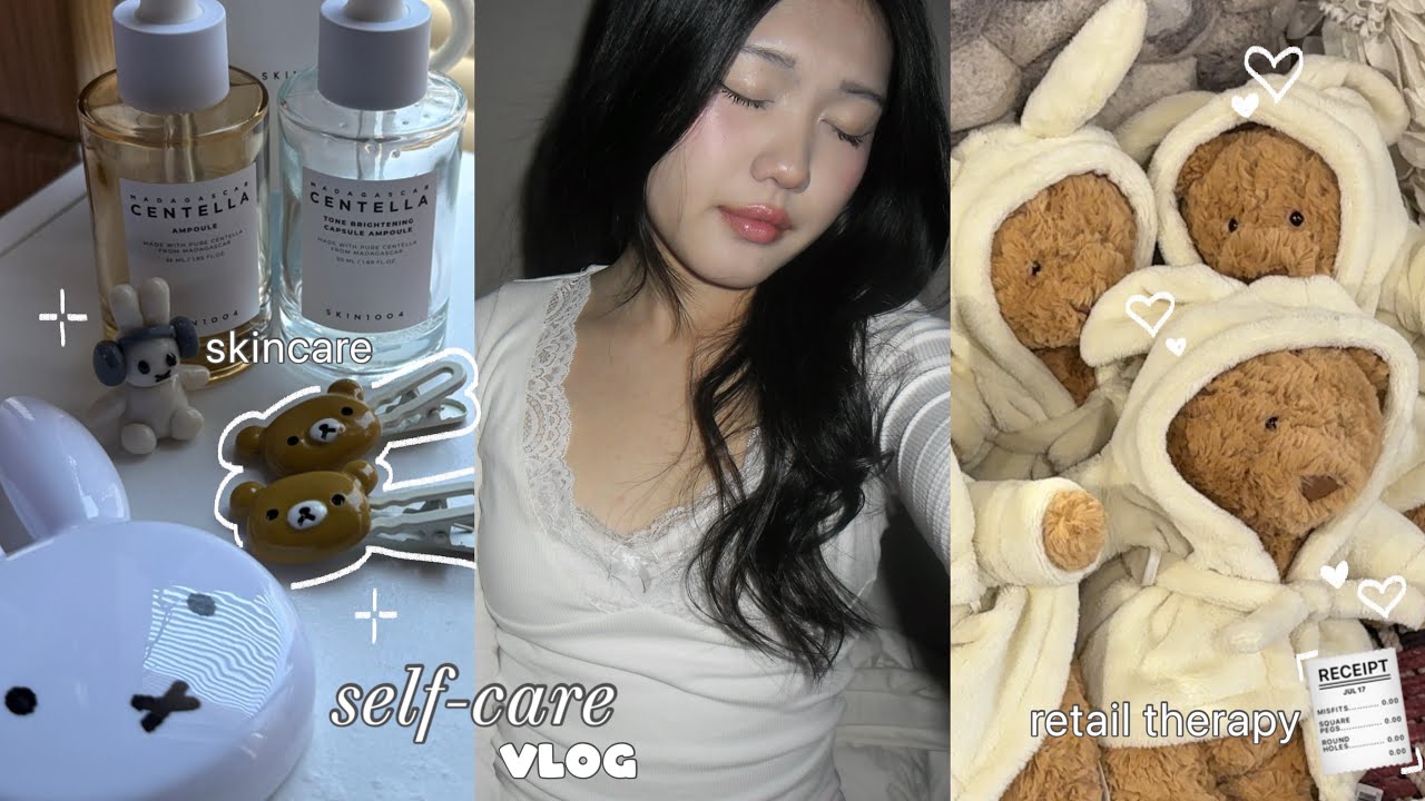 ULTIMATE Self-Care Vlog 🫧: shopping, skincare, calm college night routine and more!!!