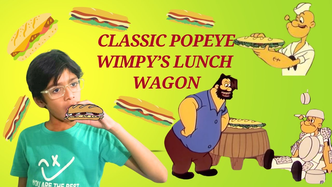 Inside the Classic Popeye Wimpy's Lunch Wagon