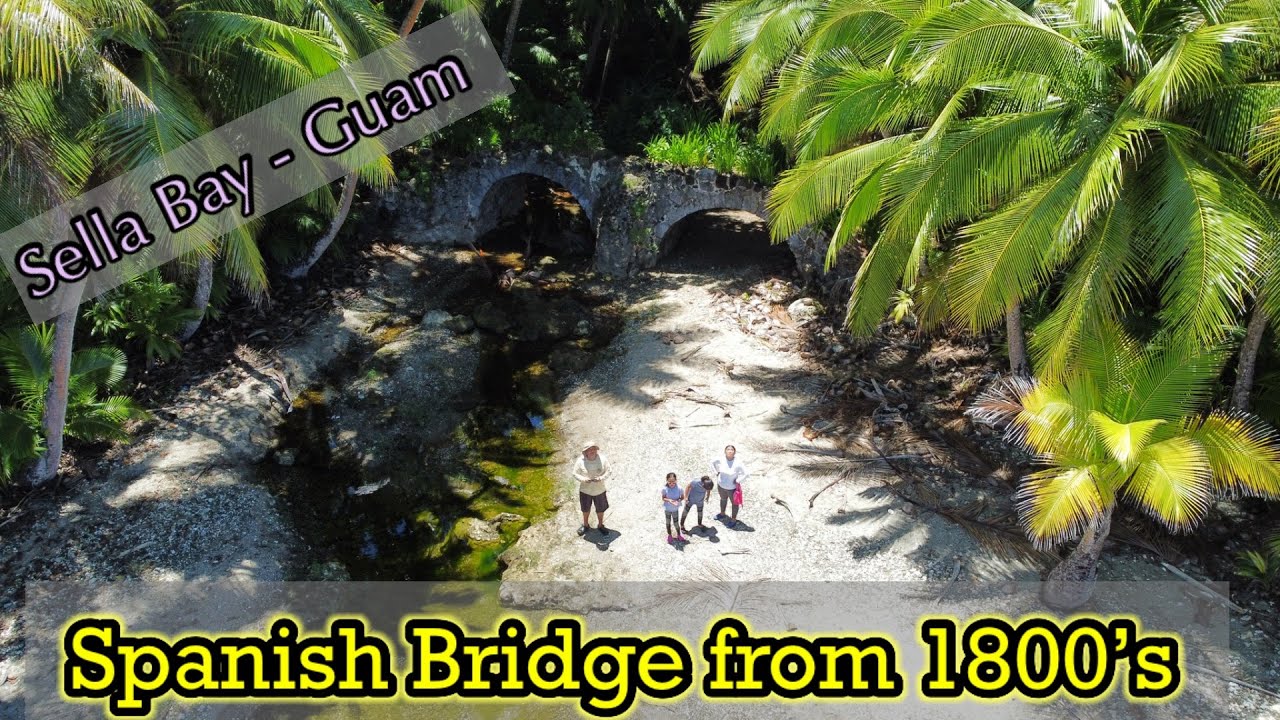 GUAM'S || Sella Bay Hike || Spanish Bridge #history #spanish #guam #beautifuldestinations