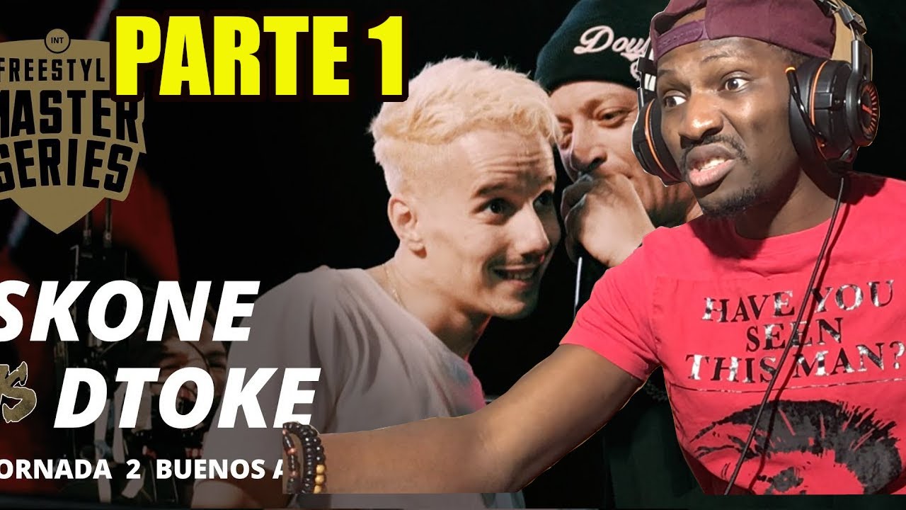 Americano reacciona a las batallas de rap españo SKONE VS DTOKE | FMS INTERNACIONAL J2 |Buenos Aires