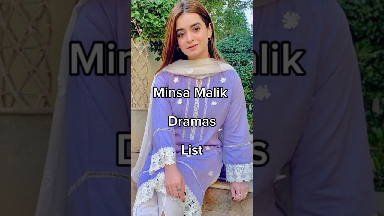 Minsa Malik Dramas List 😱 #viralshort #pakiatanidramas #iamhaniaawan #pakistanidarama