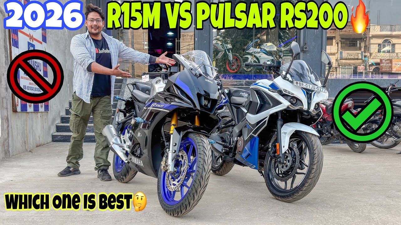 2026 Bajaj Pulsar RS200 NEW Update VS Yamaha R15M – Winner Will Surprise You!