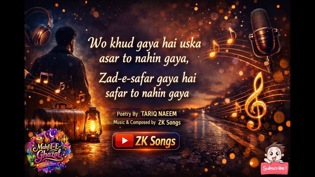 Heart Touching Ghazal – Mehfil-E-Ghazal #urduadab #aimusic #sadsong