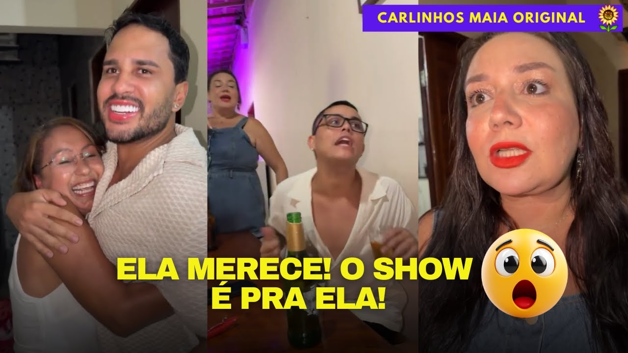 A EMPREGADA VAI DEIXAR CARLINHOS 😲😲 | CARLINHOS MAIA 🌻