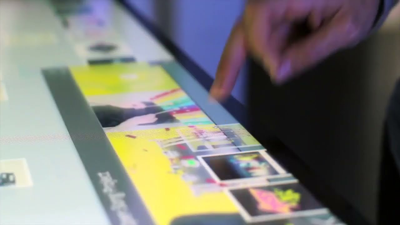 MultiTaction Google Creative Sandbox by sparks push offices