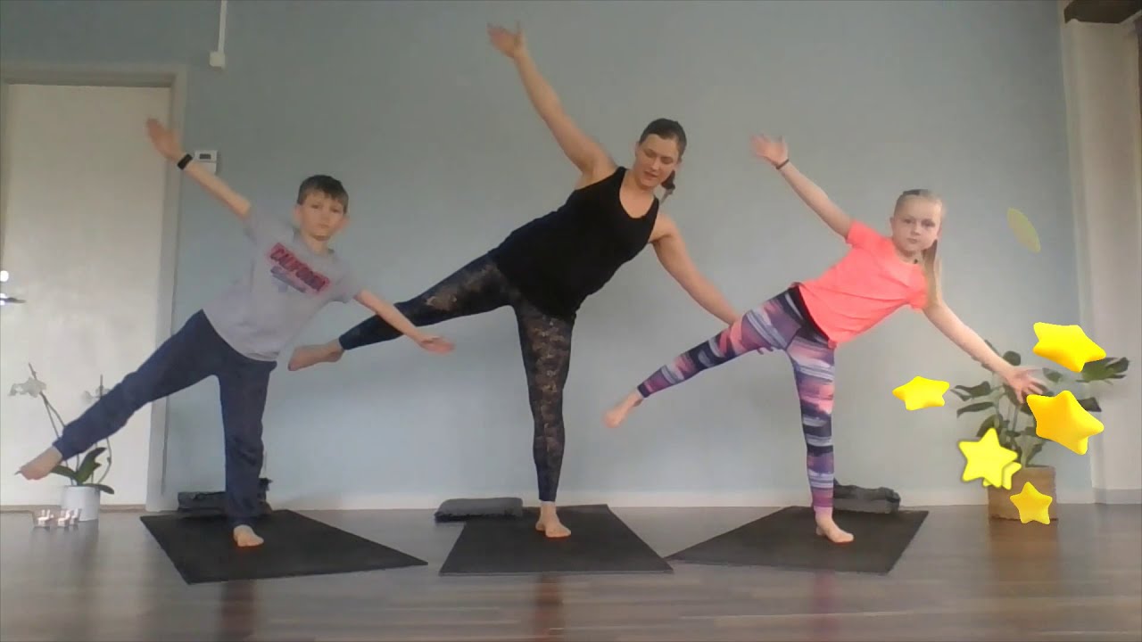 Barnyoga Cirkustema Sagoyoga yoga cirkusyoga