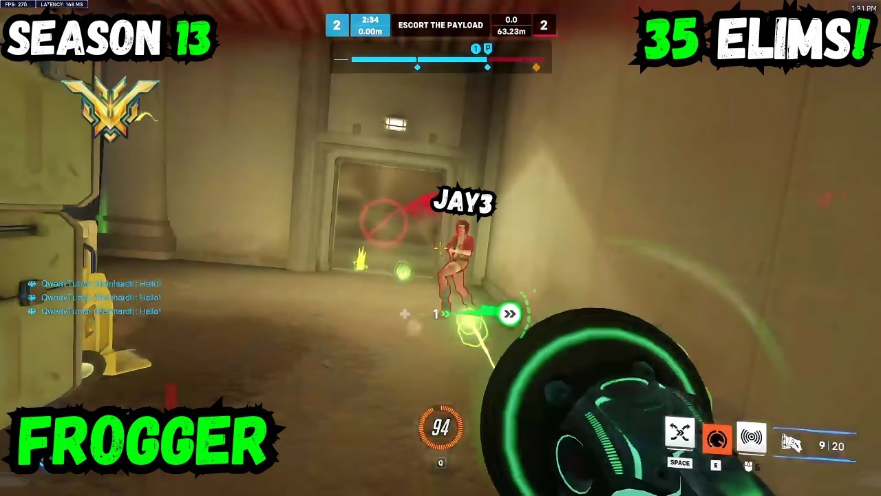 35 Elims! FROGGER | TOP 500 LUCIO | SEASON 13 | OVERWATCH 2 X MY HERO ACADEMIA