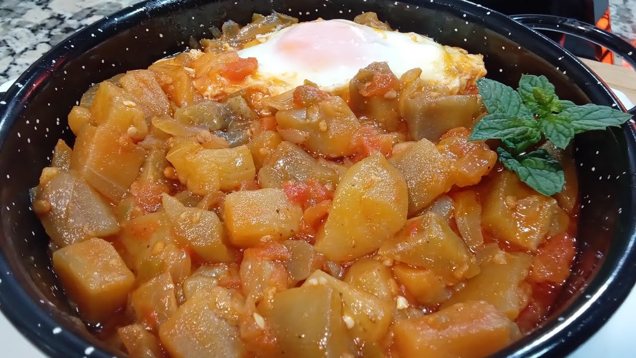 BERENJENAS CON HUEVOS , una receta económica , fácil y deliciosa con un sabor espectacular 😋