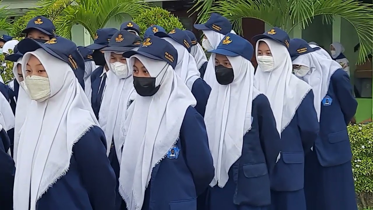 Apel pagi SMPN 29 Smd, program SSK,pembina apel dari BKKBN KOTA SMD.