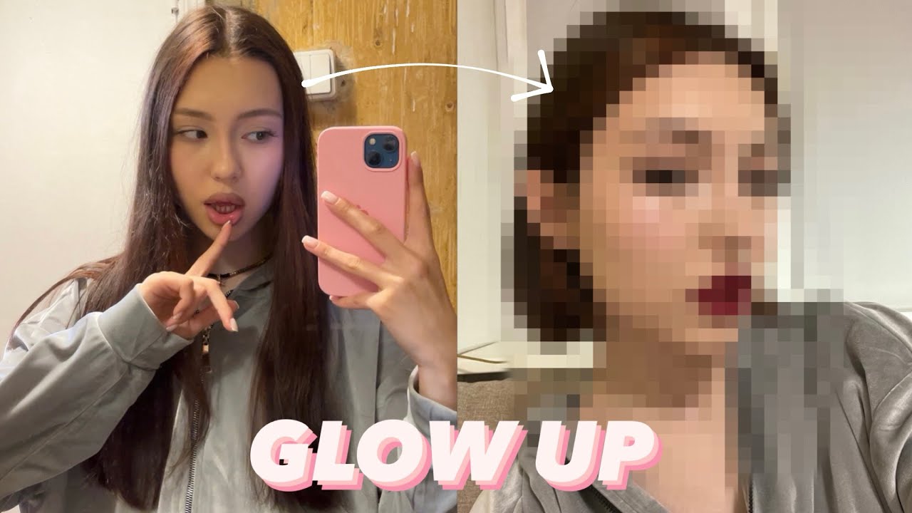 меняюсь до неузнаваемости/glow up