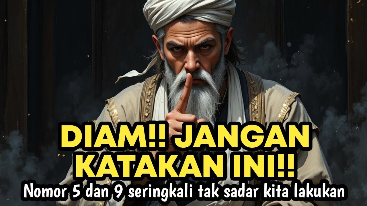 Jaga 10 Hal Ini Jangan Sampai Keluar Dari Mulutmu! Simpan Rapat-Rapat Demi Kebaikanmu✨🚀