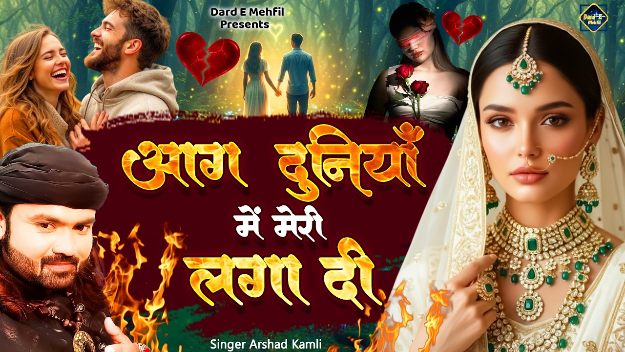 आग दुनियाँ में मेरी लगा दी | Aag Duniya Me Meri Laga Di | Sad Ghazal 2026 | Arshad Kamli Ki Ghazal