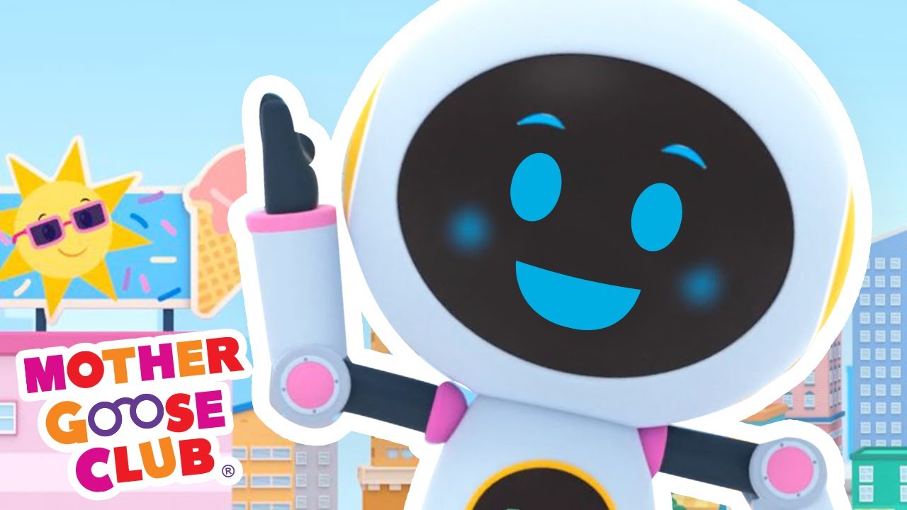 Rockin' Robot | Mother Goose Club Cartoons