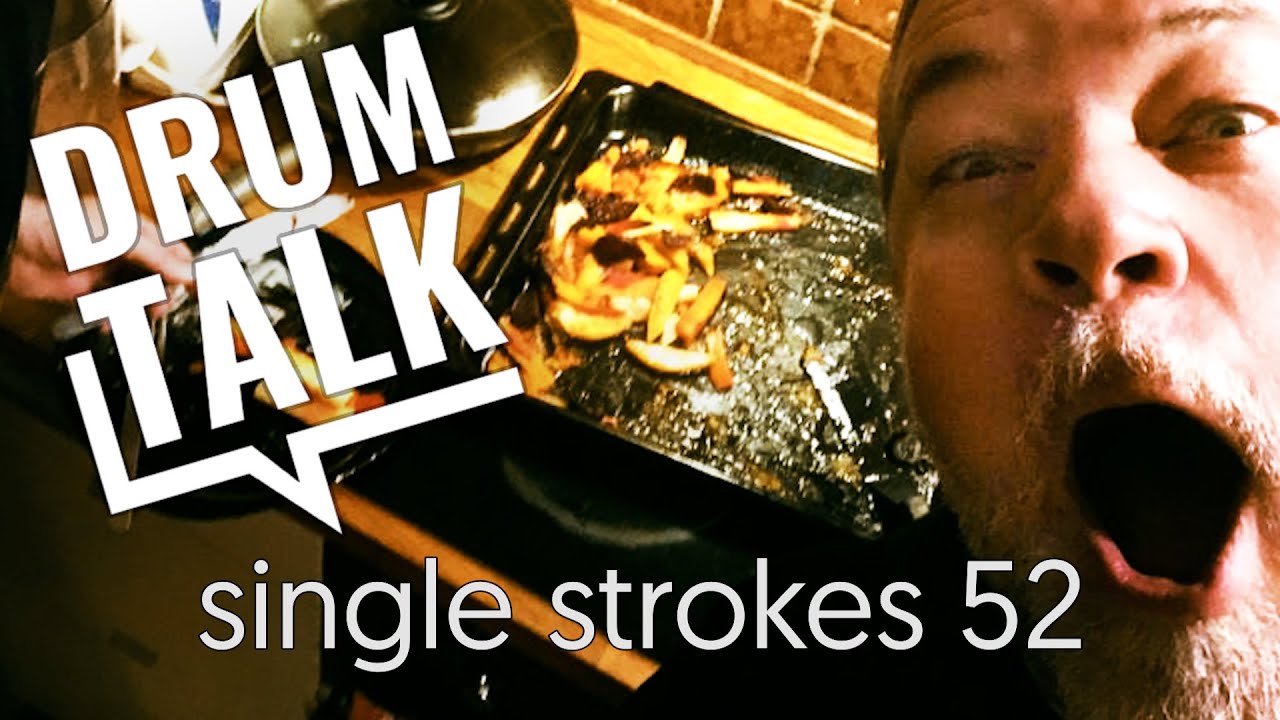 Meshuggah's Tomas Haake is a chef - drumtalk [single strokes 52]