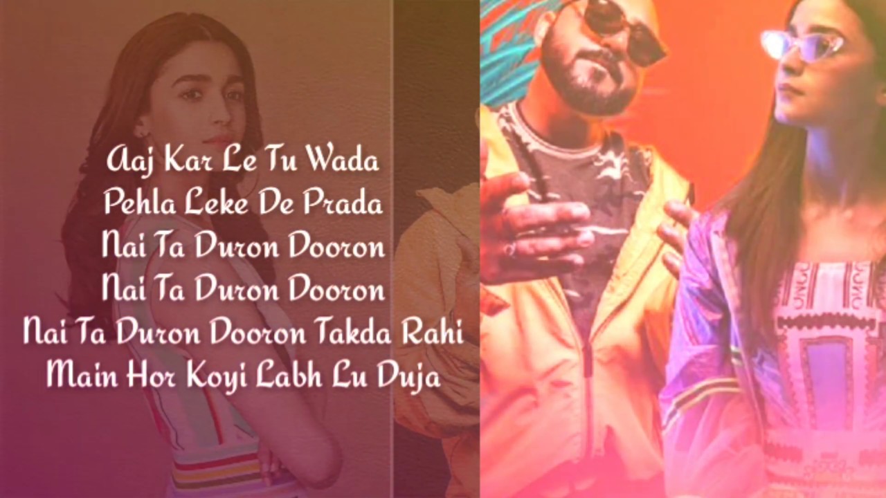 LYRICAL- Prada The Doorbeen | Aliya Bhatt latest song 2019 Prada
